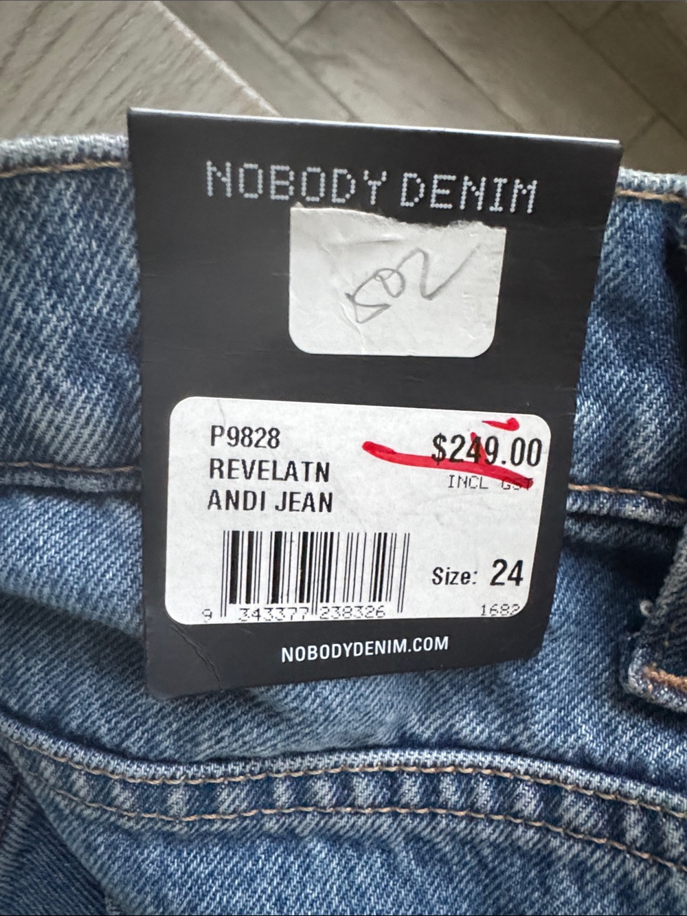 Nobody Denim Andi Skinny Jeans - Light Blue